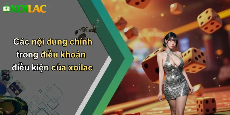Các nội dung chính trong điều khoản điều kiện của xoilac