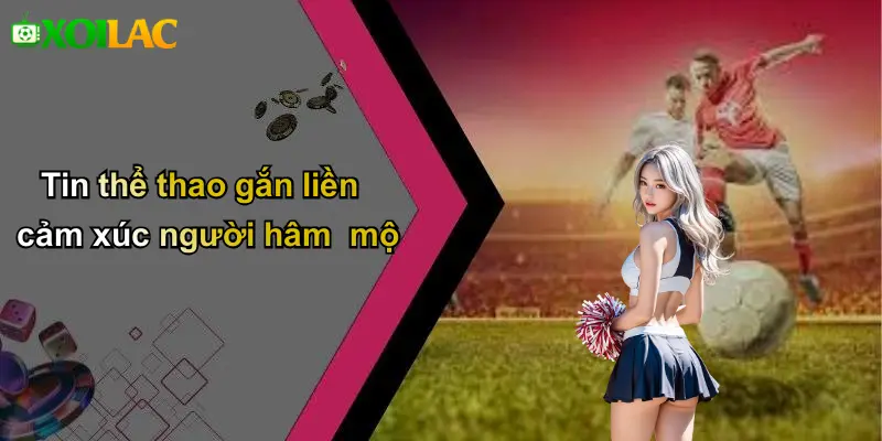 Tin thể thao gắn liền cảm xúc người hâm mộ