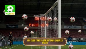 Kèo cược tổng số lần sút bóng chạm xà ngang