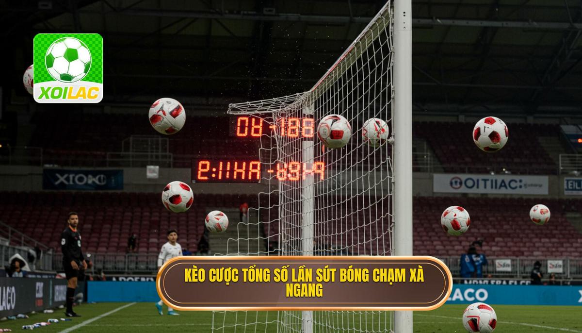 Kèo cược tổng số lần sút bóng chạm xà ngang