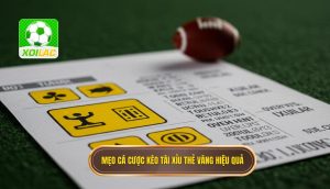 Mẹo cá cược kèo tài xỉu thẻ vàng hiệu quả