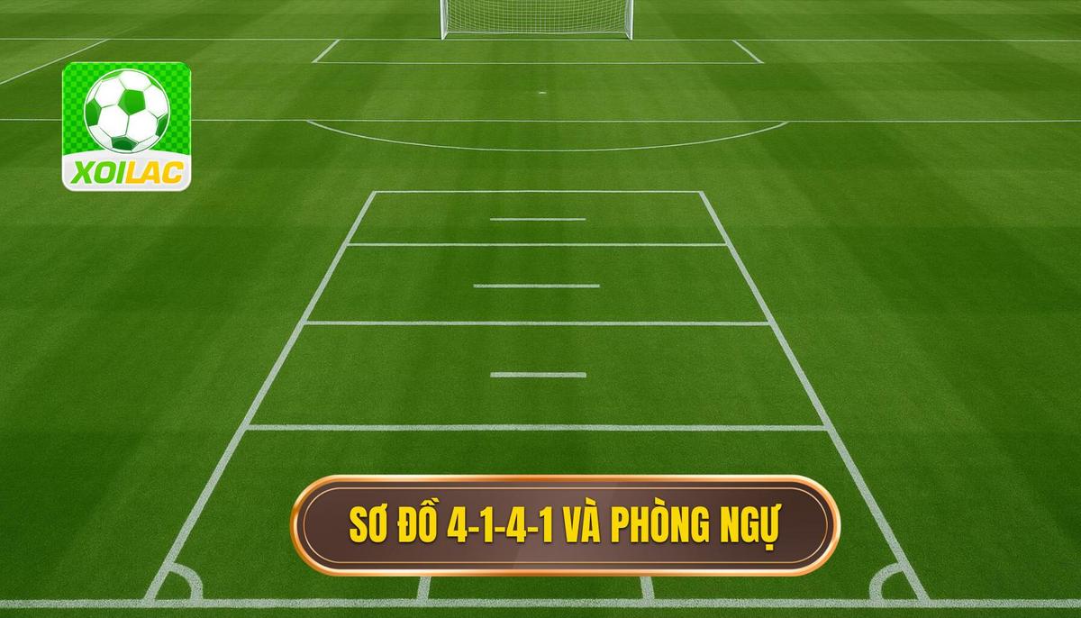 Phần 1_ Khái Quát Về Sơ Đồ 4-1-4-1 và Triết Lý Phòng Ngự