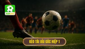 Kèo tài xỉu góc hiệp 1