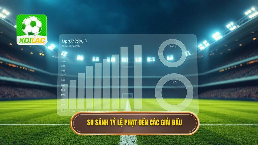 2. So sánh tỷ lệ phạt đền các giải đấu