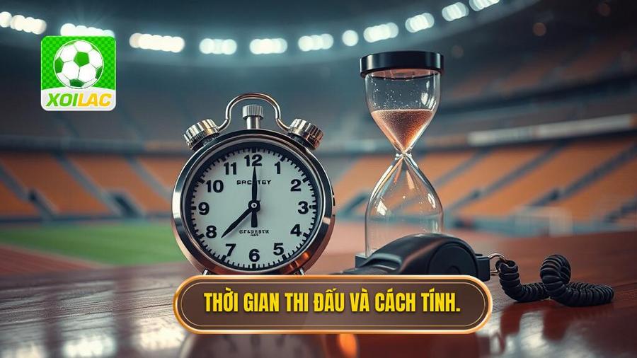 2. Thời gian thi đấu và cách tính.