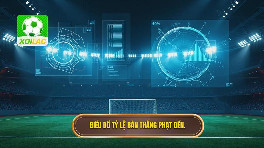 3. Biểu đồ tỷ lệ bàn thắng phạt đền.