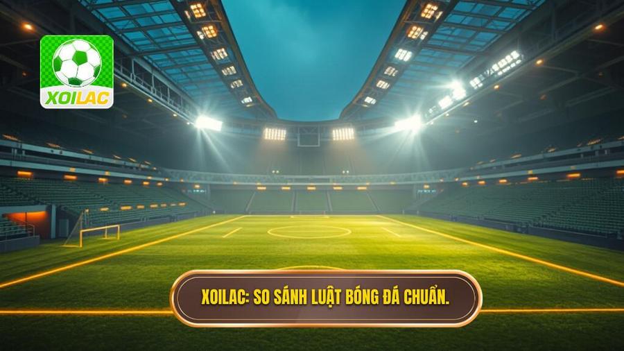 XOILAC_ So sánh luật bóng đá chuẩn.