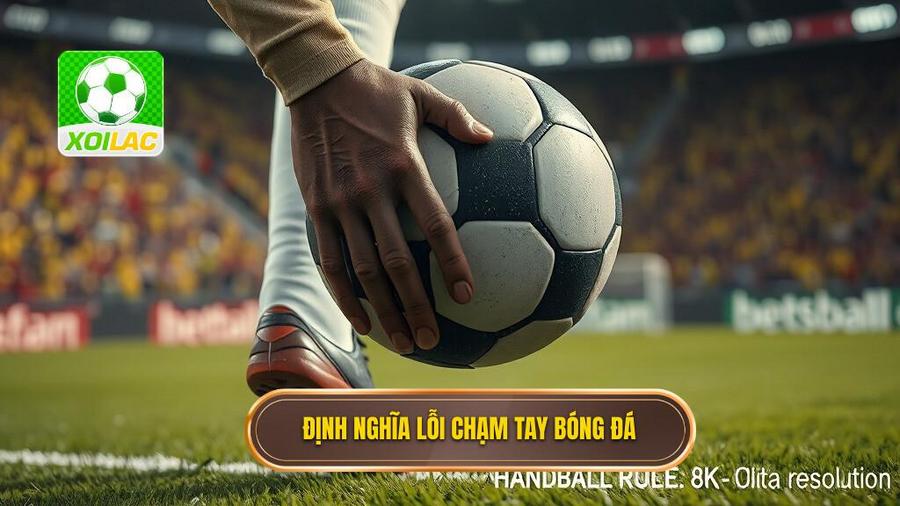 1. Định nghĩa lỗi chạm tay bóng đá 