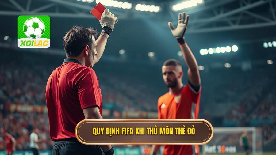 1. Quy định FIFA khi thủ môn thẻ đỏ