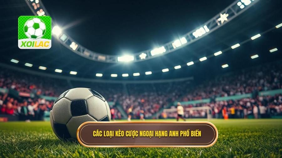 Các loại kèo cược Ngoại hạng Anh phổ biến