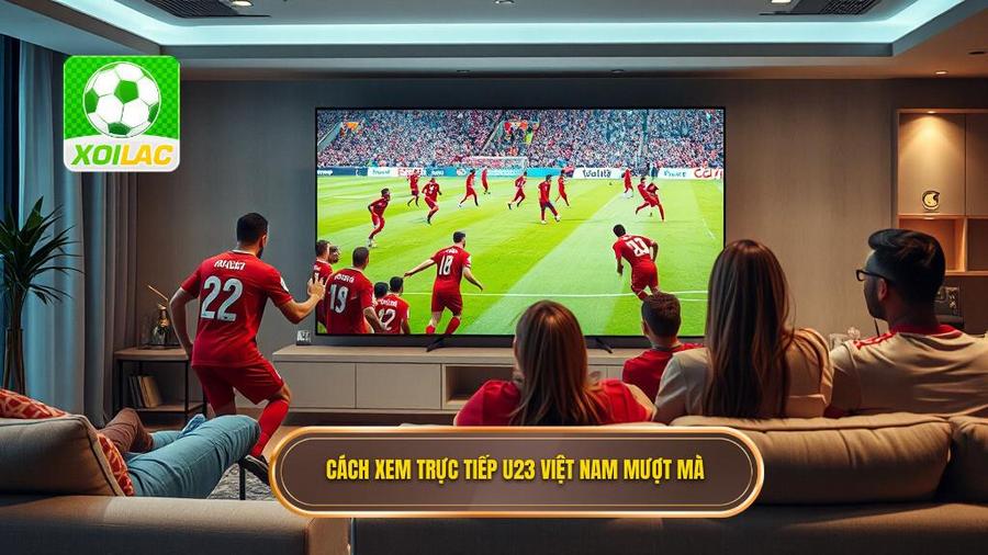 Cách xem trực tiếp U23 Việt Nam mượt mà