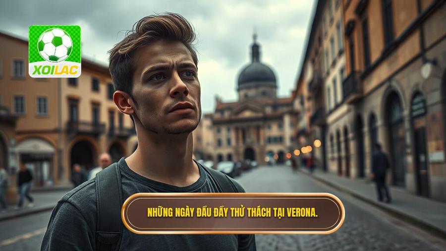 Những ngày đầu đầy thử thách tại Verona