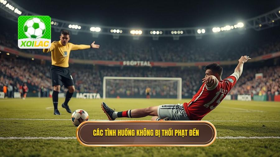 3. Các tình huống không bị thổi phạt đền