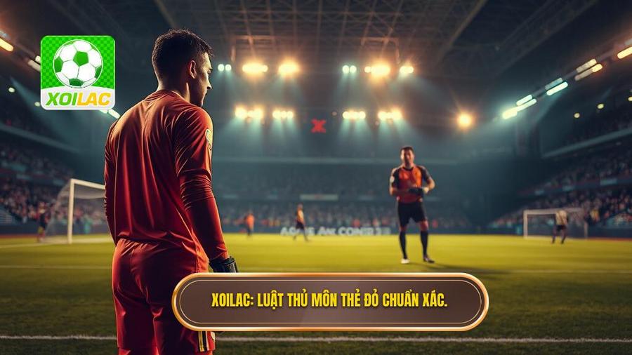 Thủ môn bị thẻ đỏ thì ai bắt gôn