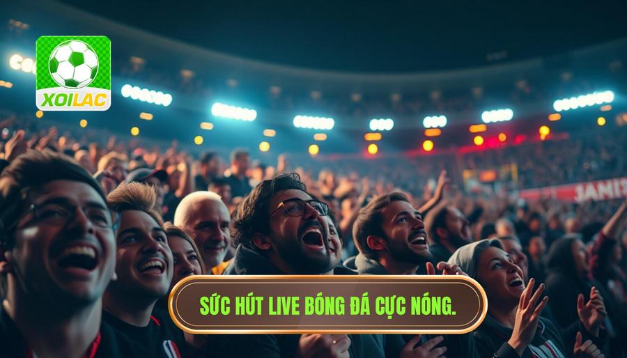 Sức hút live bóng đá cực nóng