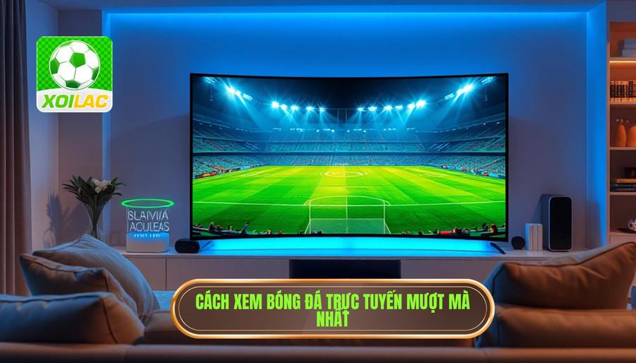 Cách xem bóng đá trực tuyến mượt mà nhất