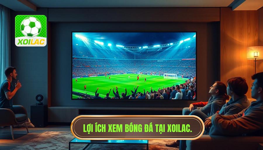 Lợi ích xem bóng đá tại XOILAC