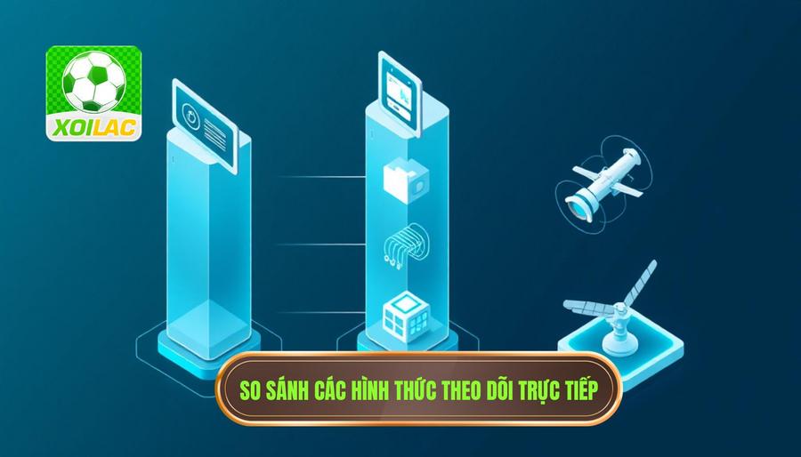 So sánh các hình thức theo dõi trực tiếp
