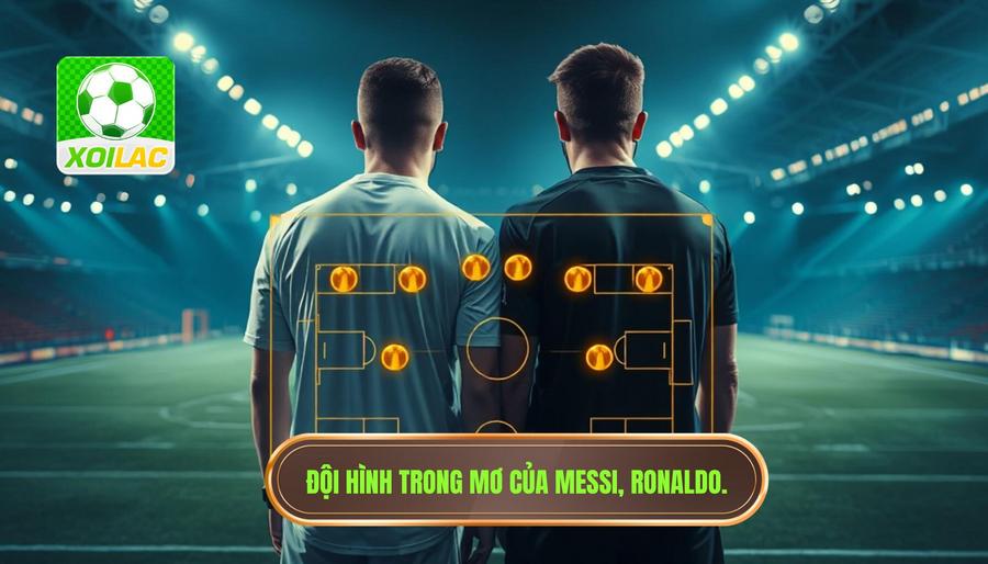 Triết lý xây dựng Đội hình trong mơ với Messi và Ronaldo